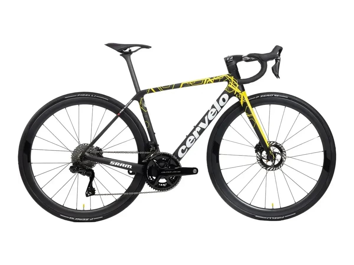 Cervélo R5 2025 size 56 Visma Lease A Bike Shimano Dura-Ace Di2 2x12sp — 1