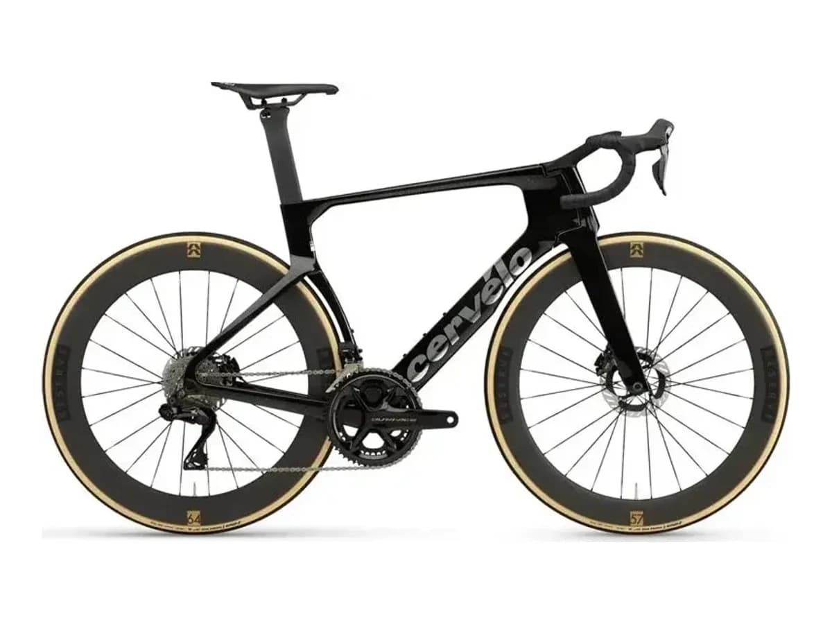 Cervélo S5 five black-shimano dura-ace di2-bici da strada 1999 — 1