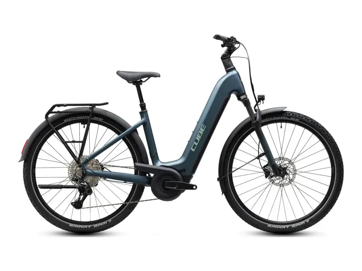Cube Nuride Hybrid Pro 800 deepteal'n'blue Easy Entry 2027 — 1