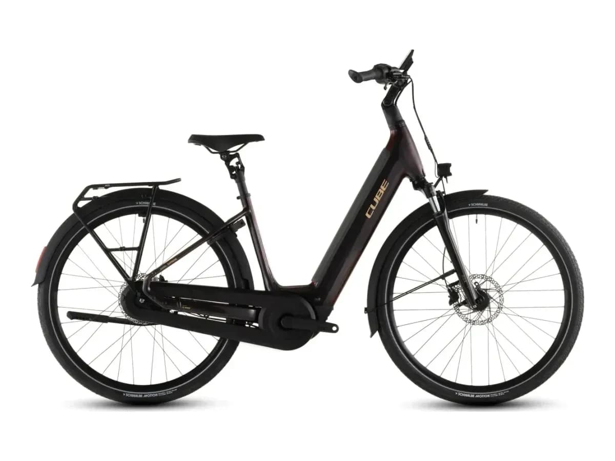 Cube Supreme Hybrid Comfort Pro 600 solareclipse'n'gold Easy Entry 2026 — 1