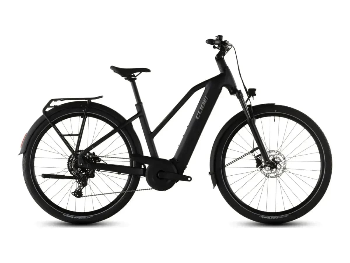 Cube Touring Hybrid ONE 600 coal'n'chrome Trapeze Exhibition Bike 2026 — 1