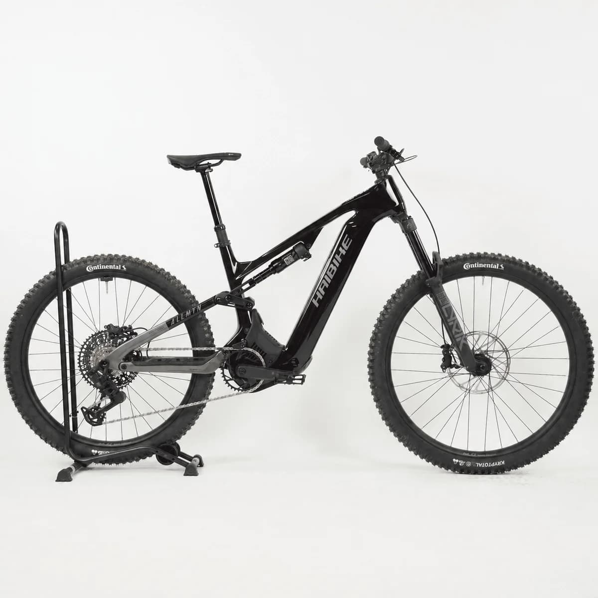 Haibike Allmtn CF 9 black platinum 2026 — 1