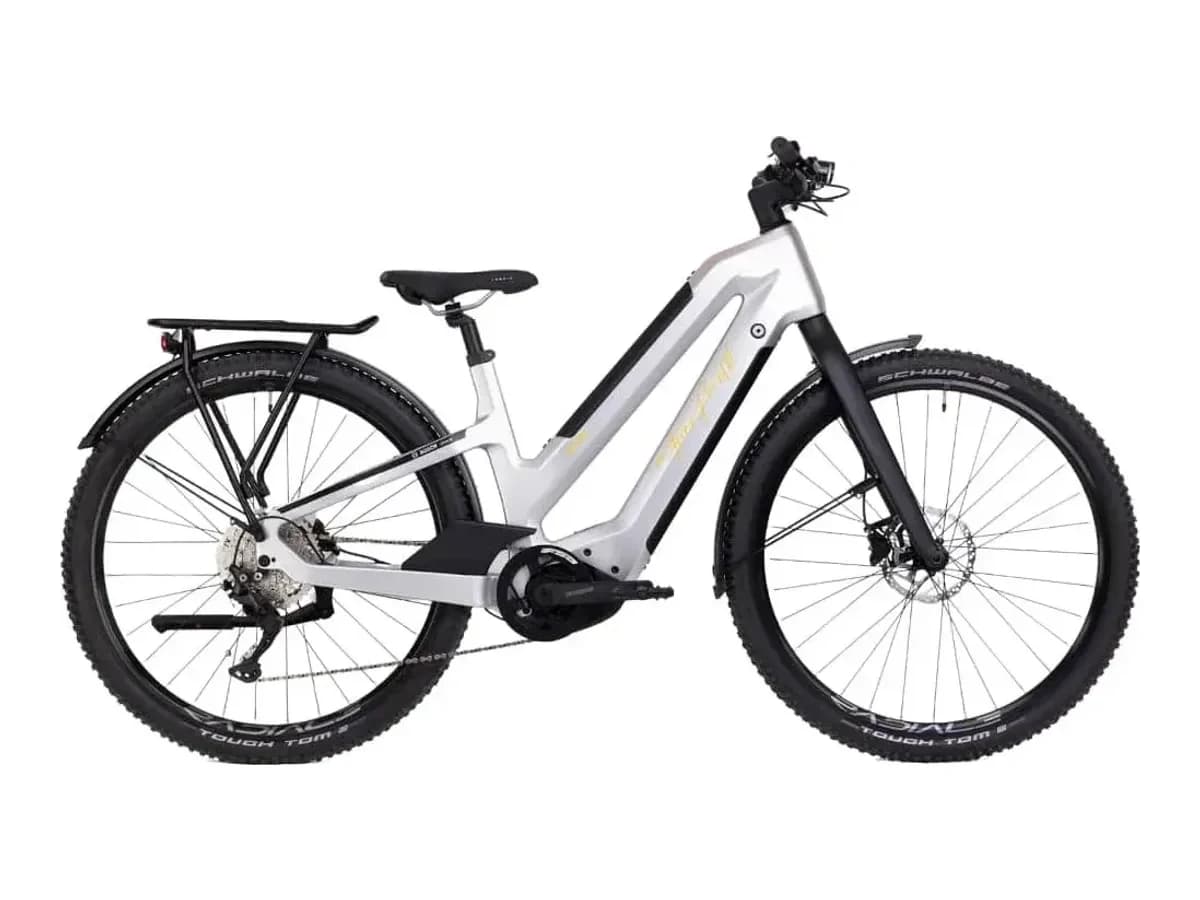 Kneissl Design Carbon Urban Luxury Trapeze 29" 625/1125Wh Sil/Bl 2023 — 1