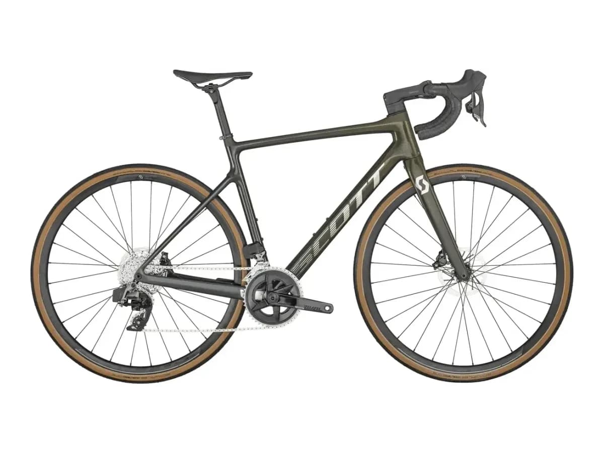 Scott Addict 10 yellow 2024 — 1