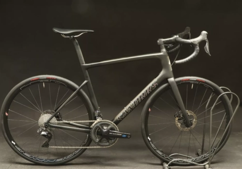 USED- 2018 Specialized S-WORKS Tarmac SL6 Disc Carbon Bike 58cm Dura-Ace 11s Meter HED