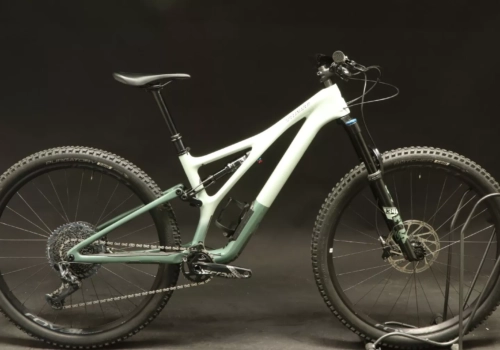USED - 2021 Specialized Stumpjumper Expert FSR Carbon Bike S3 (M) 29" Gloss Spruce Demo