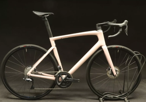 USED - 2021 Specialized Tarmac SL7 Expert UDi2 11s Carbon Bike 58cm Blush Pink Demo